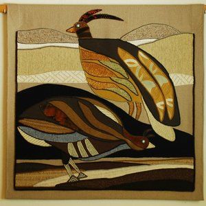 Original signed and numbered Helen Webber tapestry